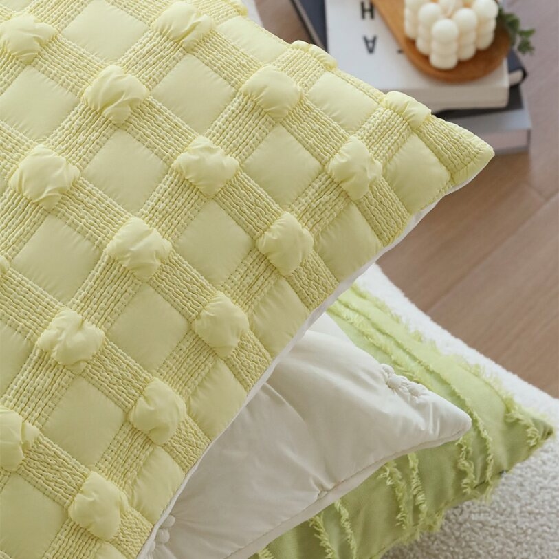 Red stripe throw pillow cover by fancy & stacy home decor