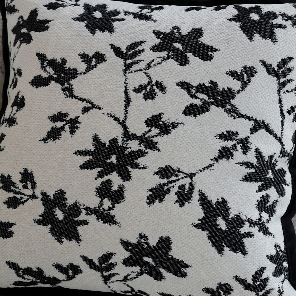 Red floral throw pillow cover by fancy & stacy home decor