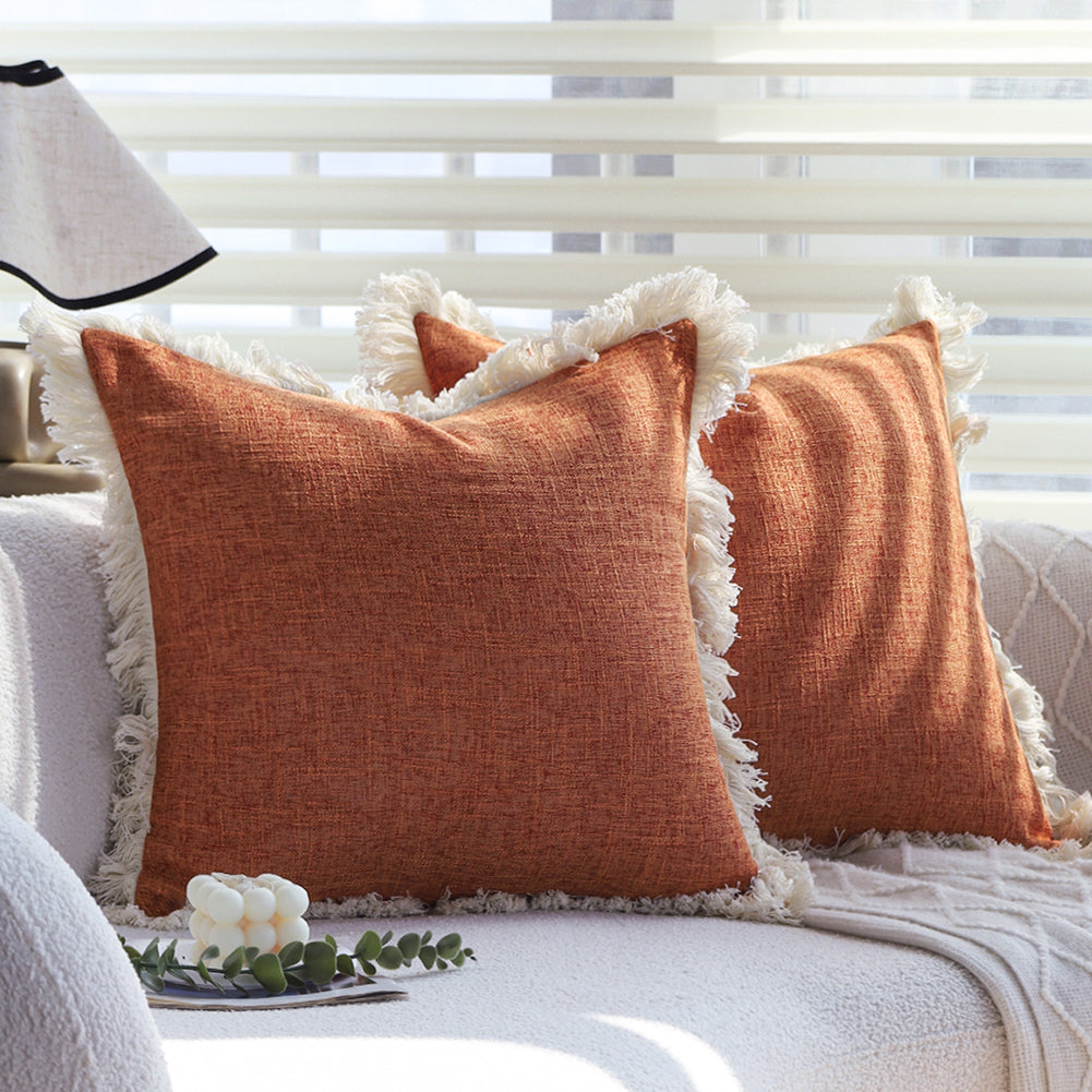 Boho lumbar pillow cover by fancy & stacy home decor