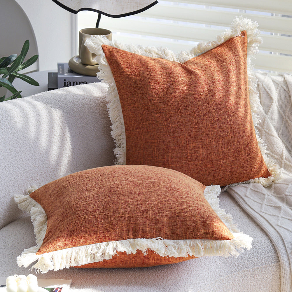 Boho lumbar pillow cover by fancy & stacy home decor