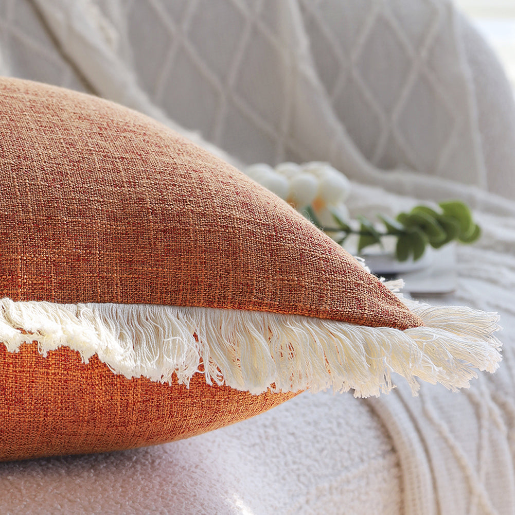 Boho lumbar pillow cover by fancy & stacy home decor