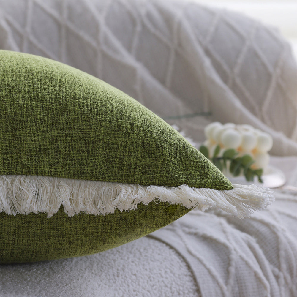 Boho lumbar pillow cover by fancy & stacy home decor