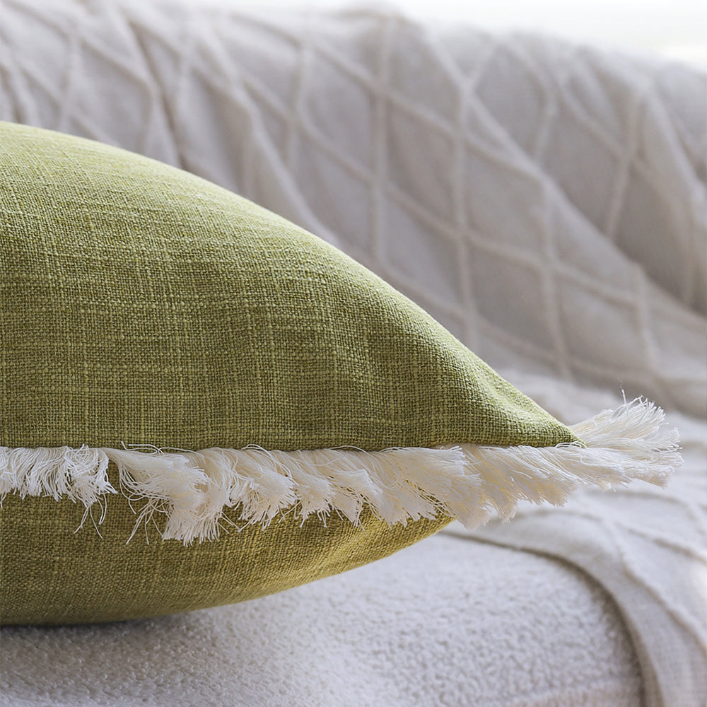 Boho lumbar pillow cover by fancy & stacy home decor