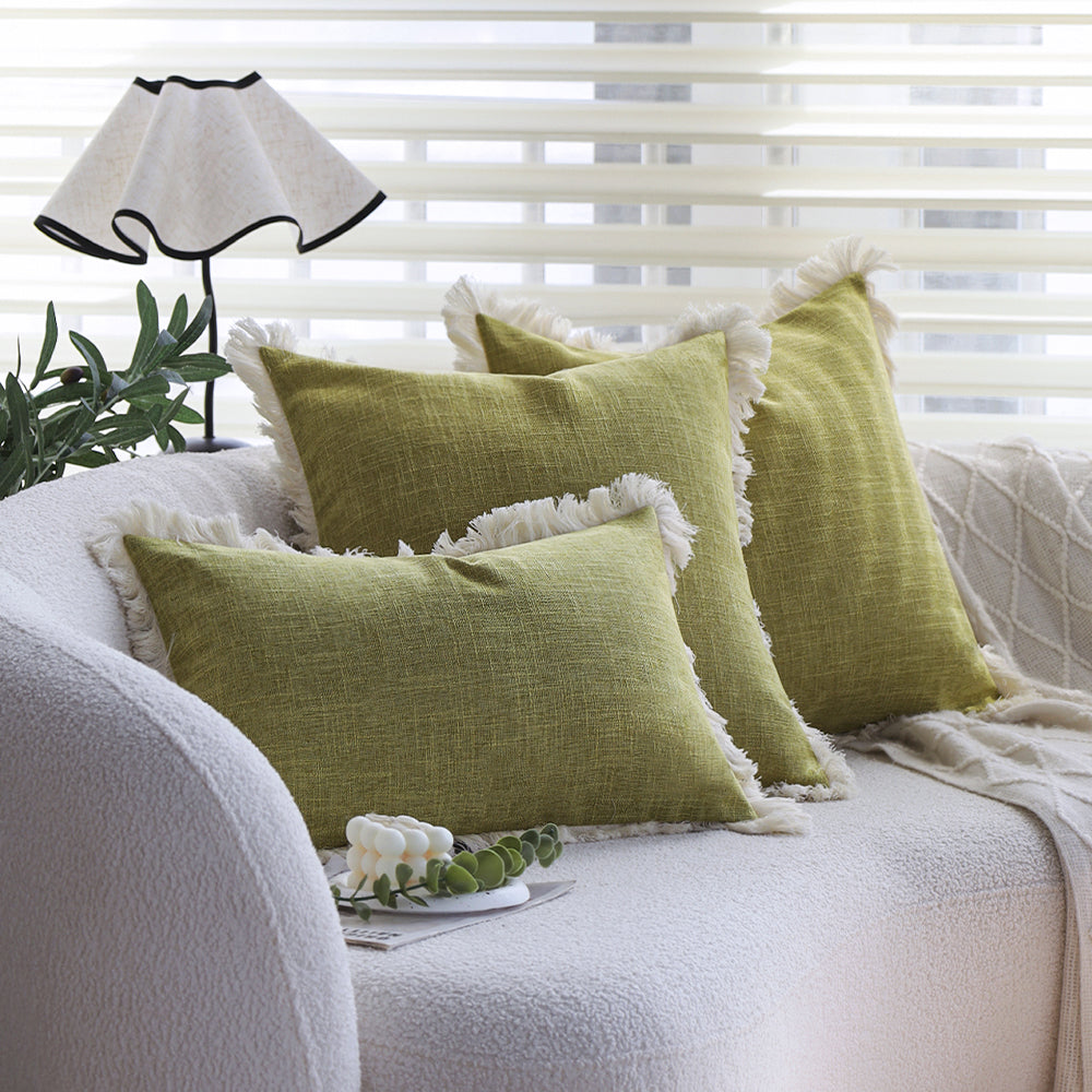 Boho lumbar pillow cover by fancy & stacy home decor