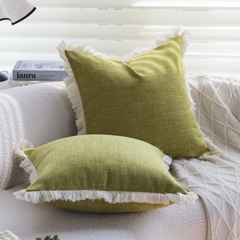 Boho lumbar pillow cover by fancy & stacy home decor