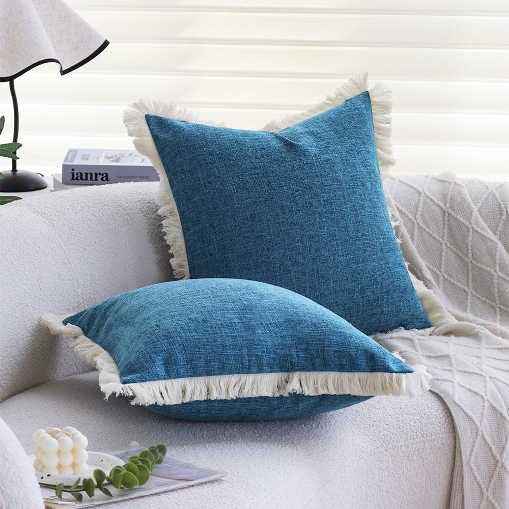 Boho lumbar pillow cover by fancy & stacy home decor