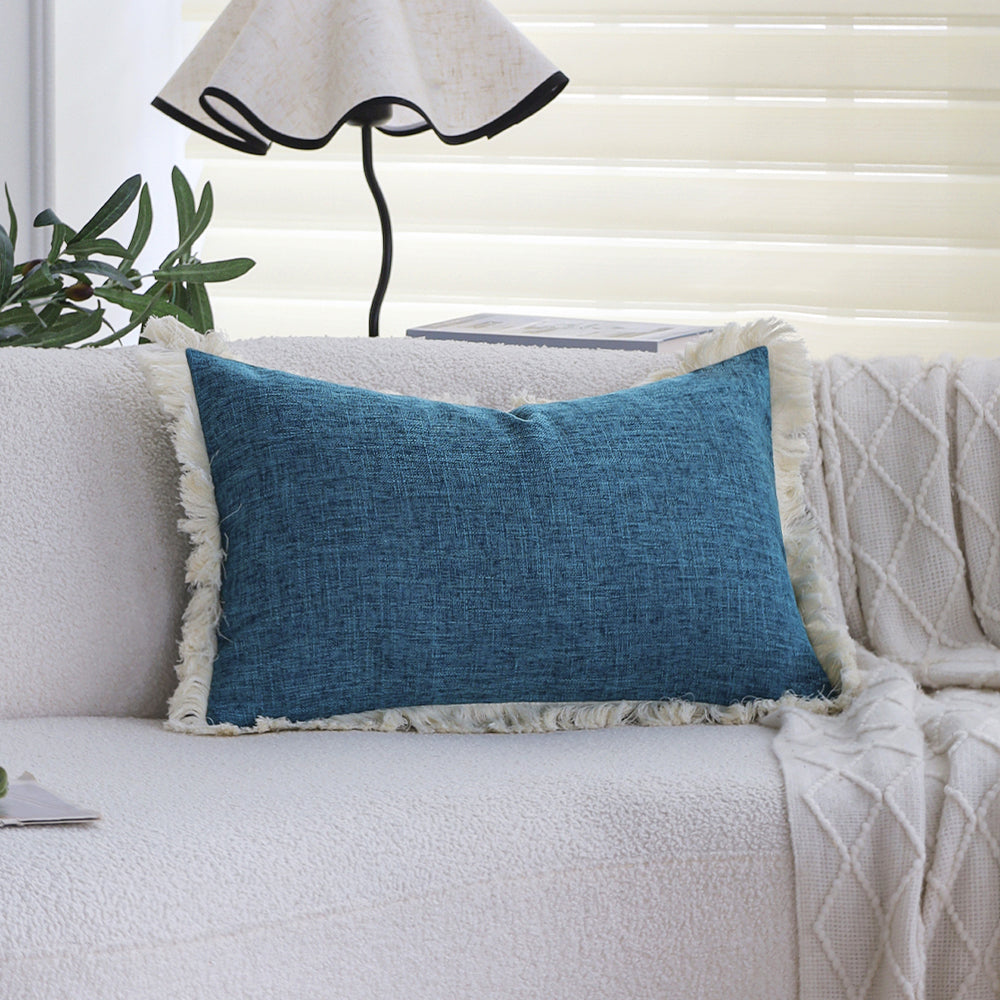 12x20 decorative throw pillow by fancy & stacy