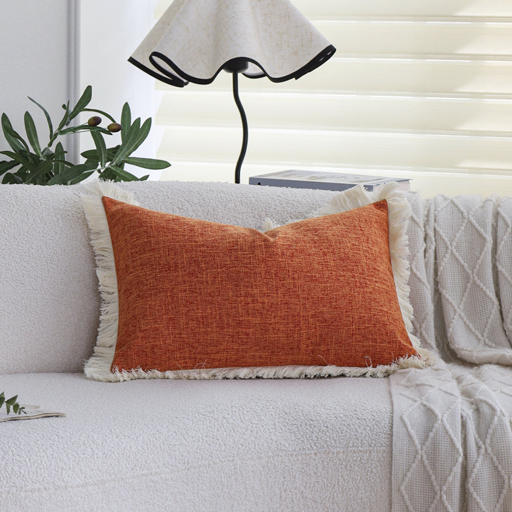 Boho lumbar pillow cover by fancy & stacy home decor