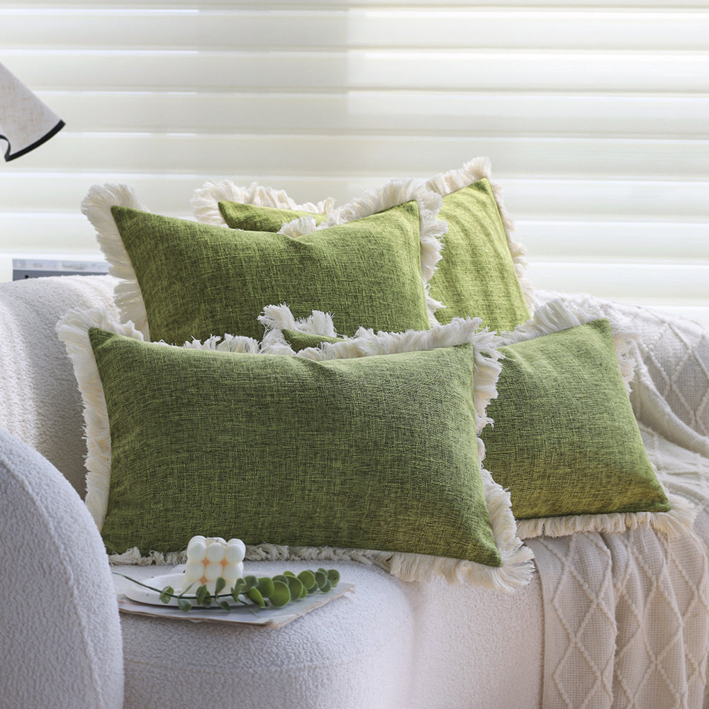 Boho lumbar pillow cover by fancy & stacy home decor