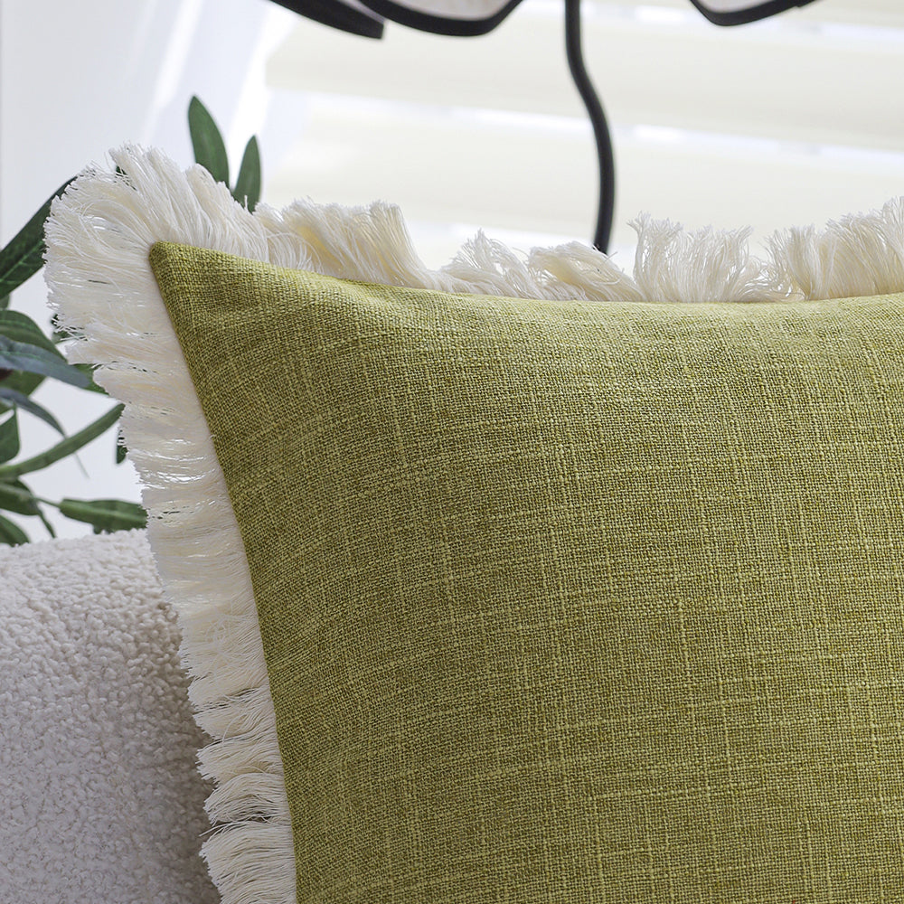 Boho lumbar pillow cover by fancy & stacy home decor