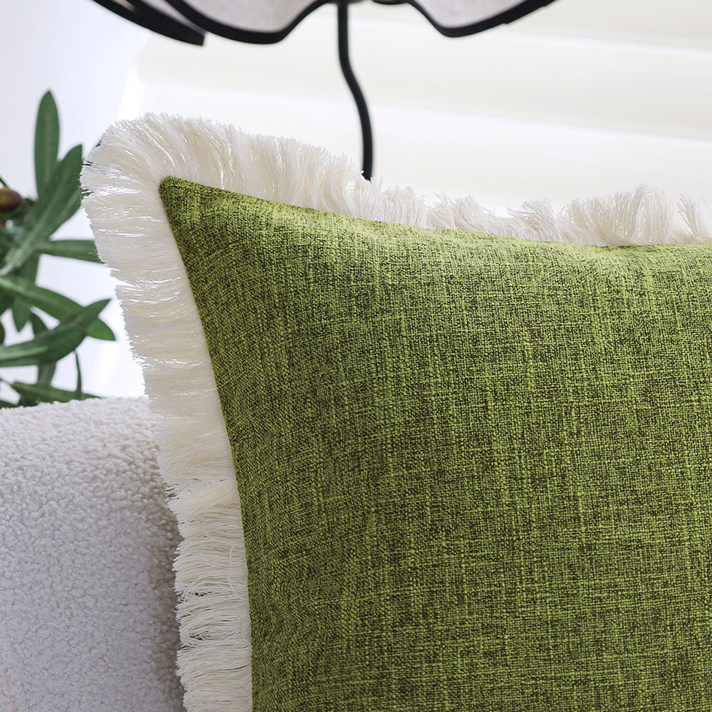 Boho lumbar pillow cover by fancy & stacy home decor