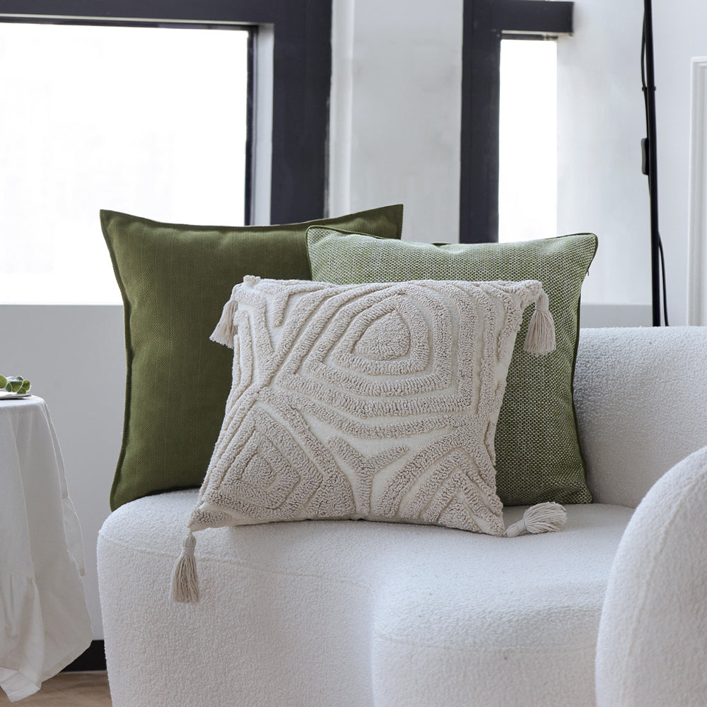 Boho throw pillow cover by fancy & stacy home decor