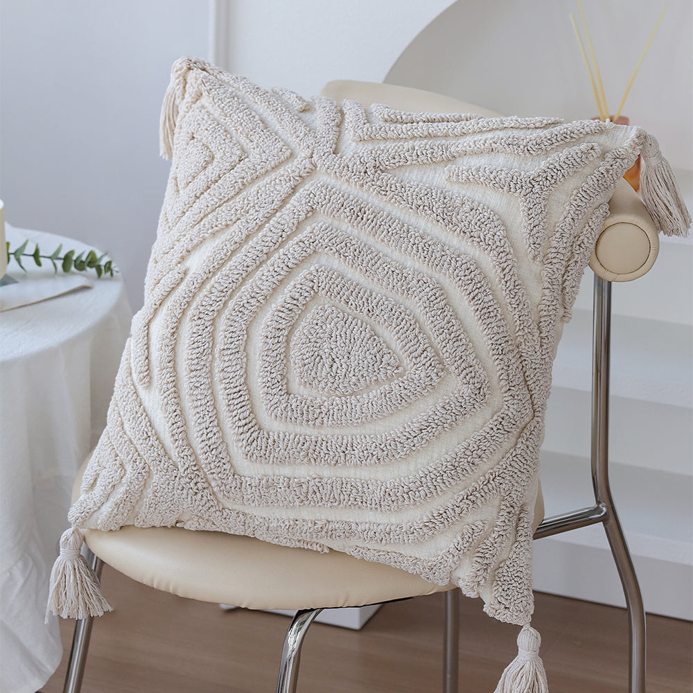 Boho throw pillow cover by fancy & stacy home decor