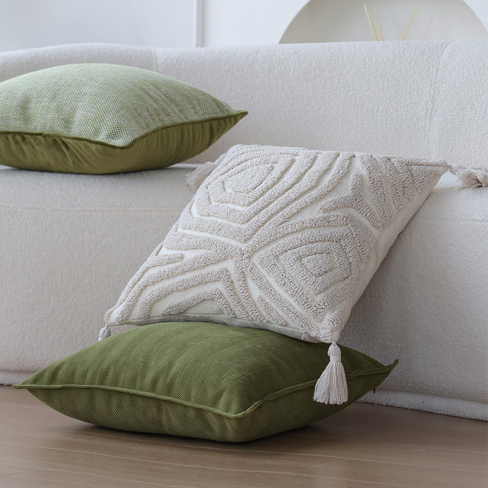 Boho throw pillow cover by fancy & stacy home decor