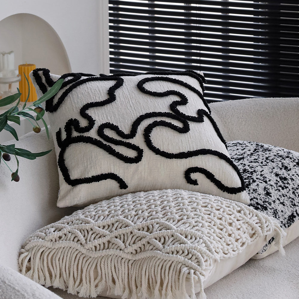 Boho throw pillow cover by fancy & stacy home decor