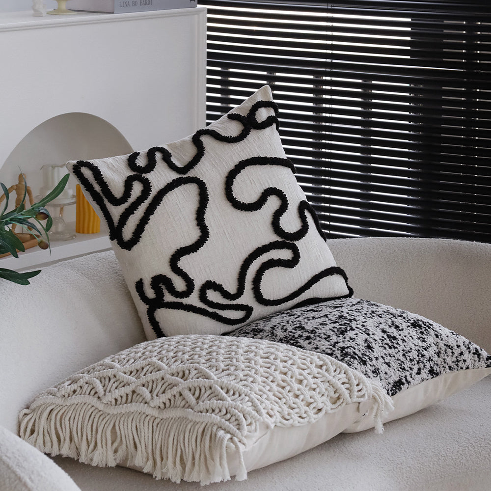 Boho throw pillow cover by fancy & stacy home decor