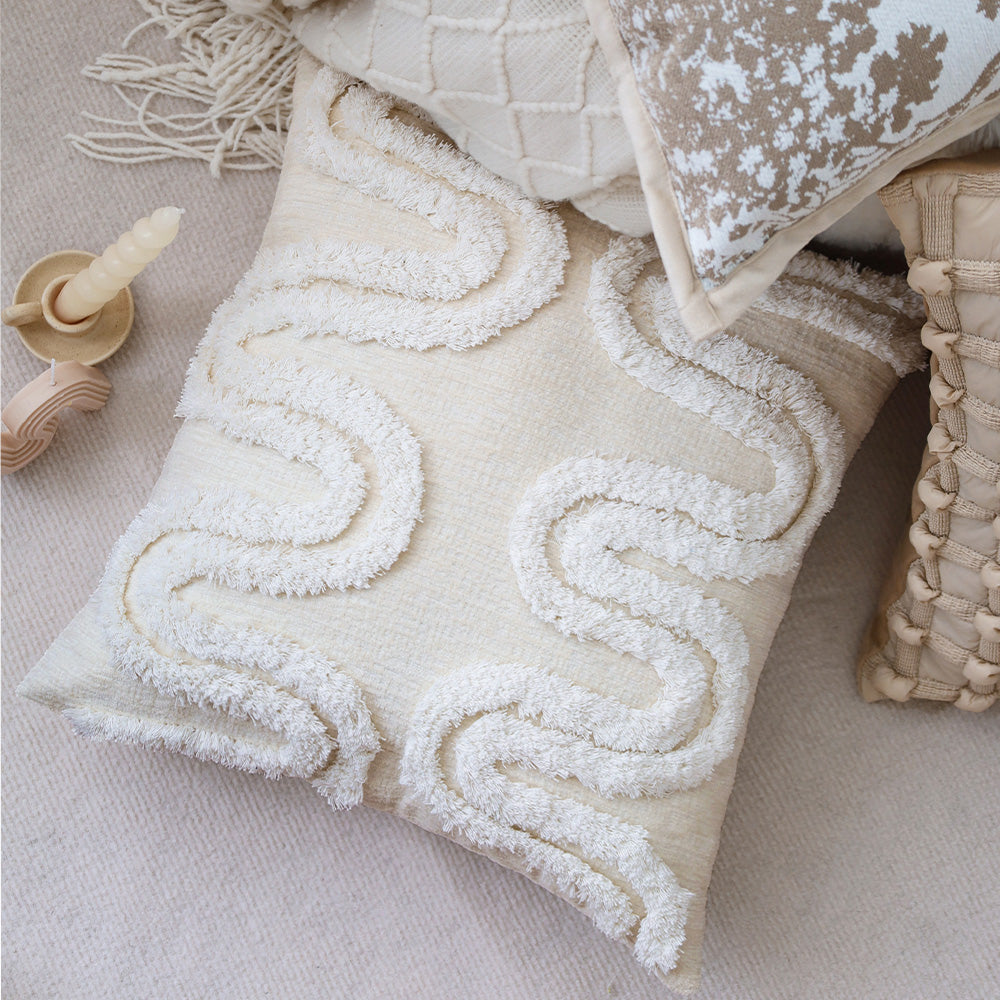 Boho throw pillow cover by fancy & stacy home decor