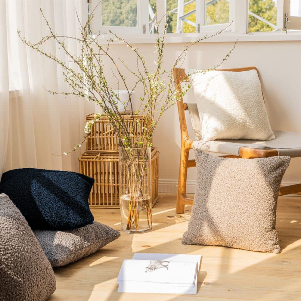 Decorative throw pillow by fancy & stacy