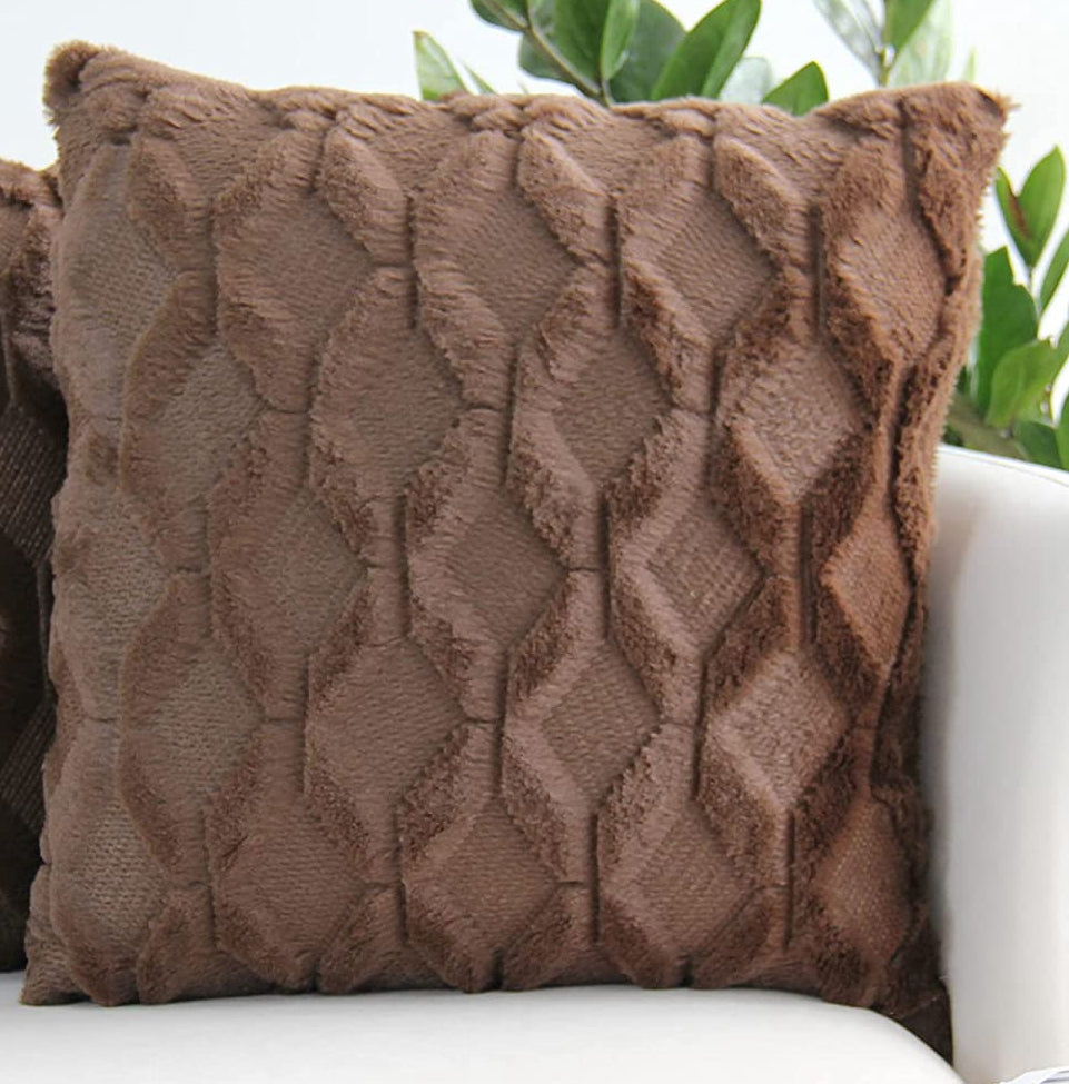 Decorative throw pillow by fancy & stacy