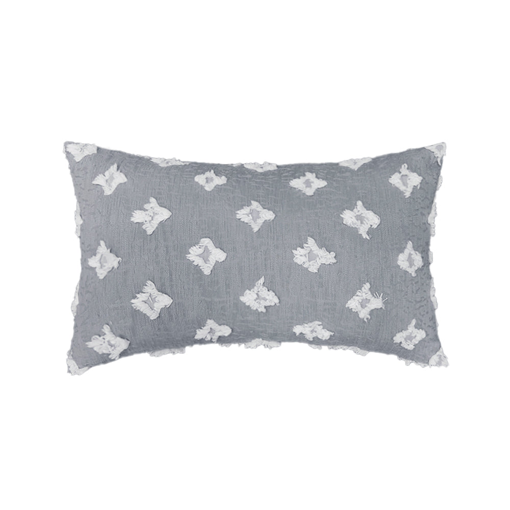 2x17 red decorative throw pillow by fancy & stacy