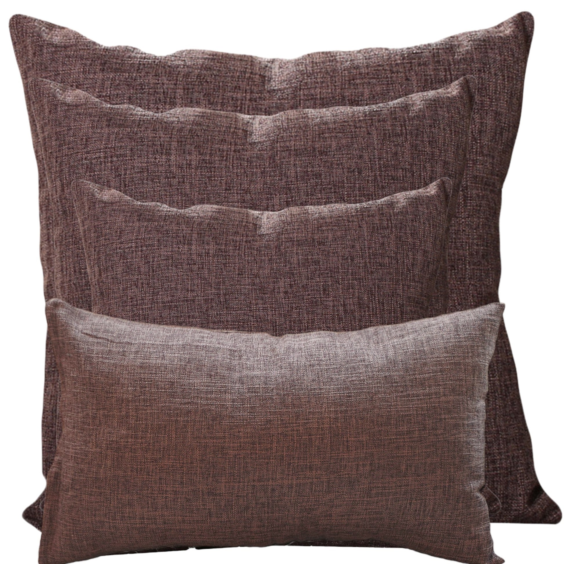 12x20 brown decorative throw pillow by fancy & stacy