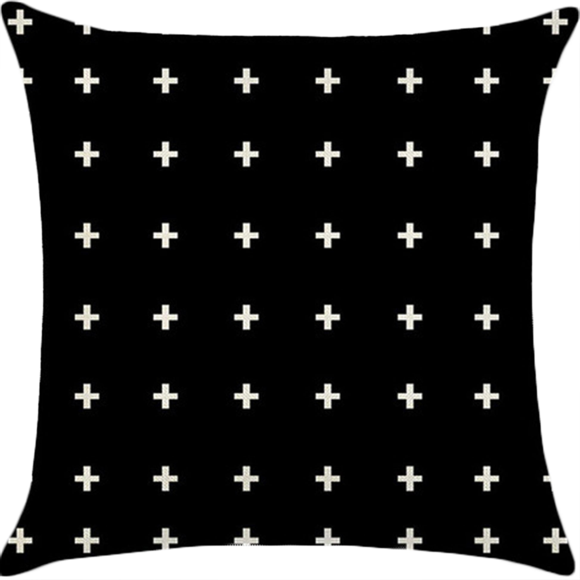 18x18 throw pillow with 450g insert by fancy & stacy