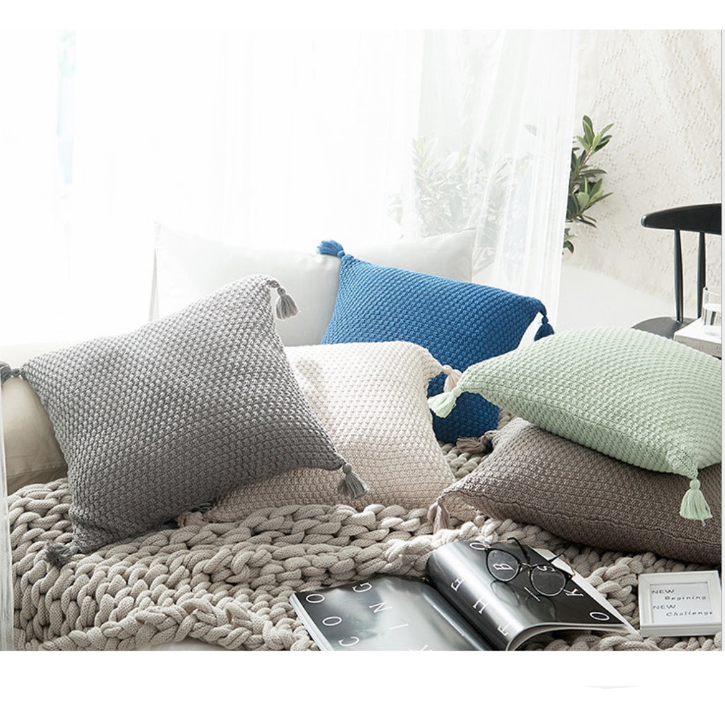Decorative throw pillow by fancy & stacy