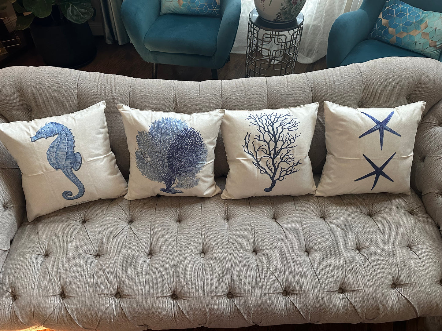 Square pillow cover by fancy & stacy home decor