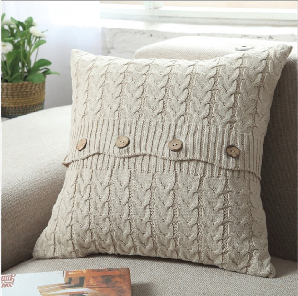 Decorative throw pillow by fancy & stacy