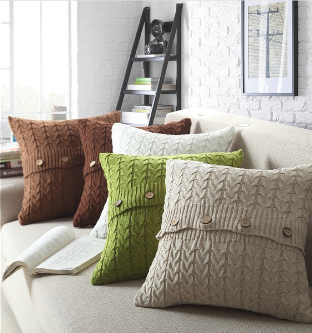Decorative throw pillow by fancy & stacy