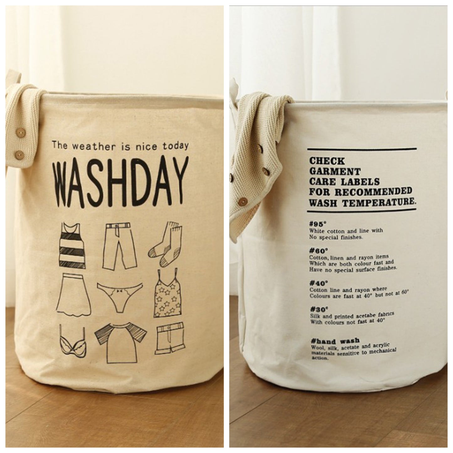 Foldable Laundry Basket 5 styles