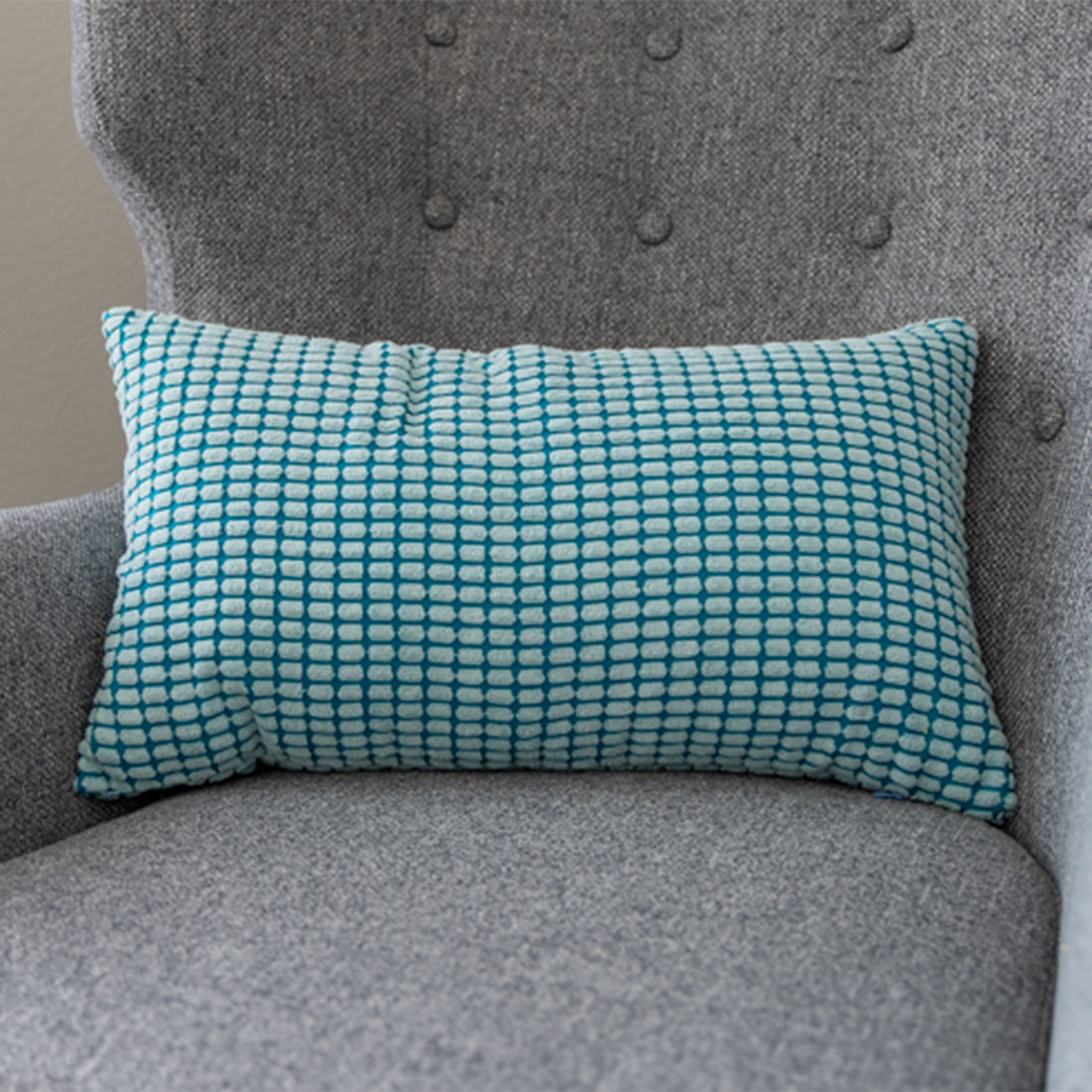 12x20 red throw pillow with 450g insert by fancy & stacy