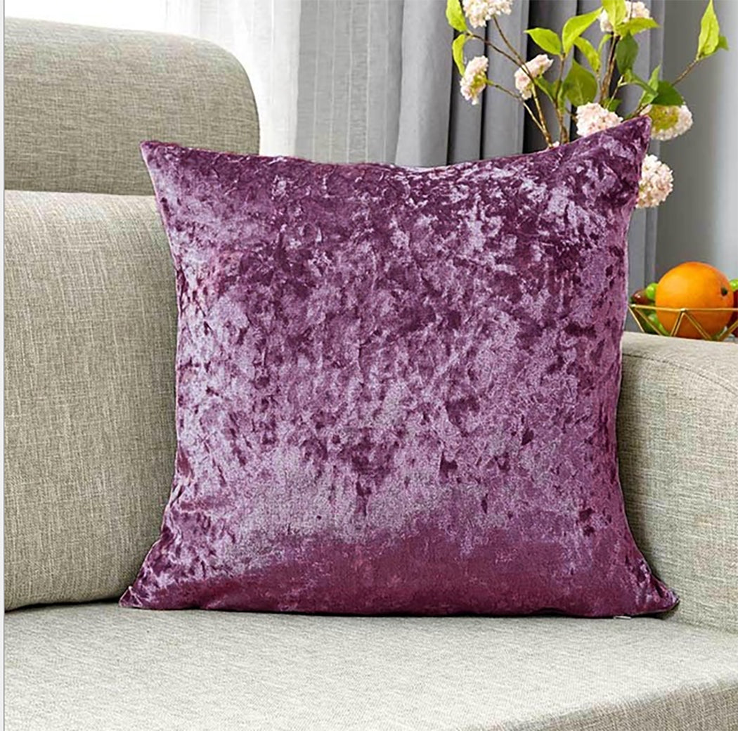 Velvet throw pillow cover by fancy & stacy home decor