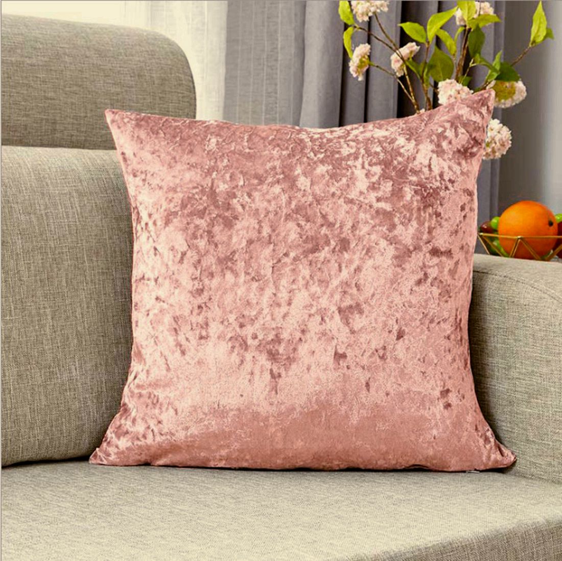 Velvet throw pillow cover by fancy & stacy home decor