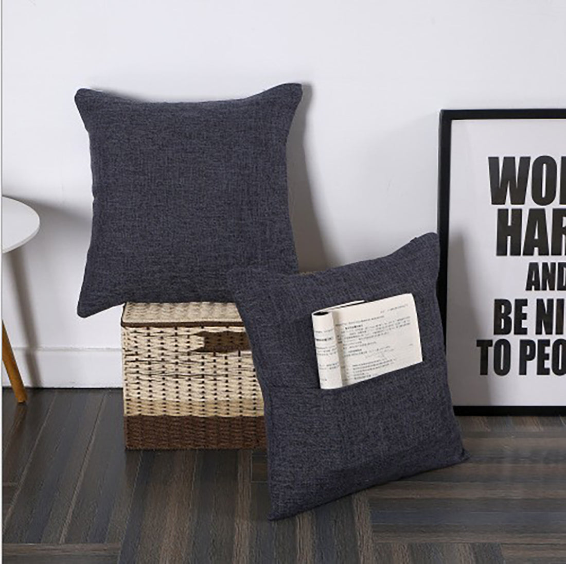 2x86 throw pillow with 450g insert by fancy & stacy