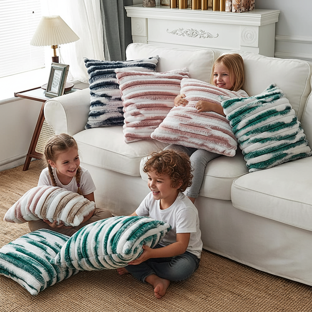 Square pillow cover by fancy & stacy home decor