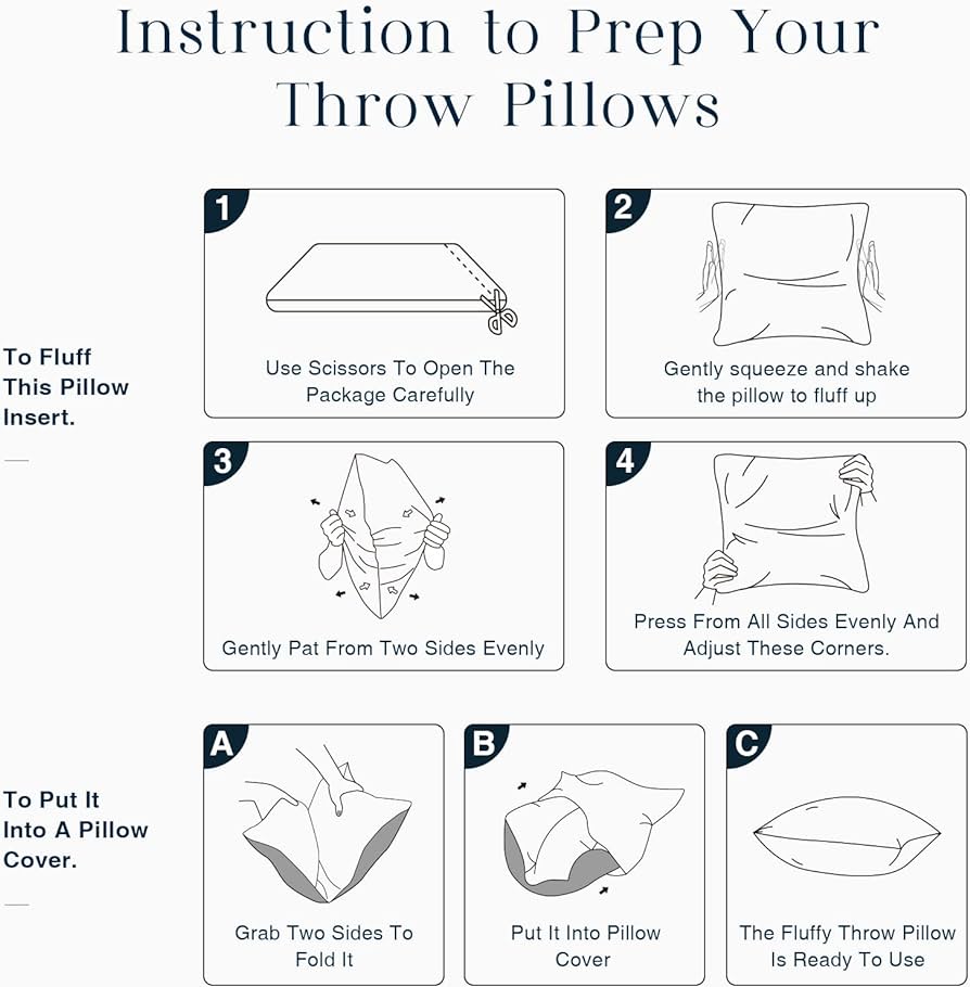 2-piece decorative pillow bundle by fancy & stacy