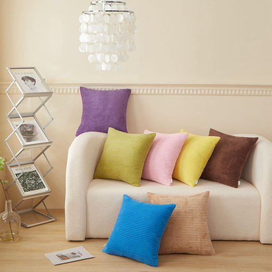 18x18 decorative throw pillow by fancy & stacy