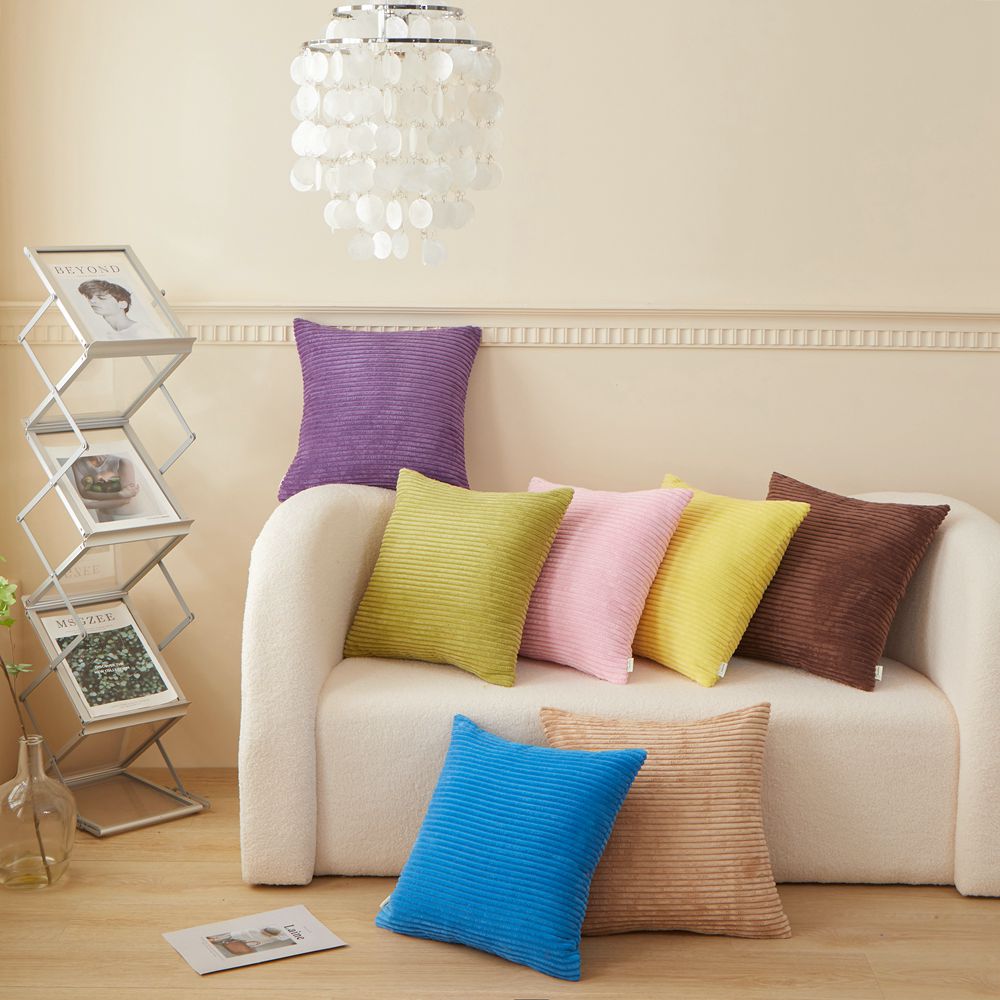 18x18 decorative throw pillow by fancy & stacy