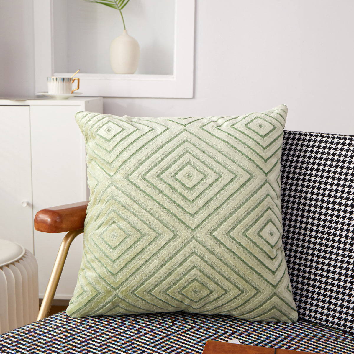 Square pillow cover by fancy & stacy home decor