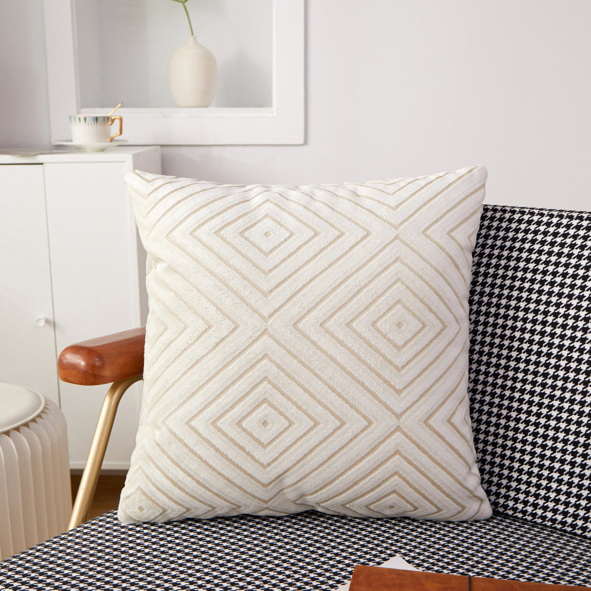 Square pillow cover by fancy & stacy home decor