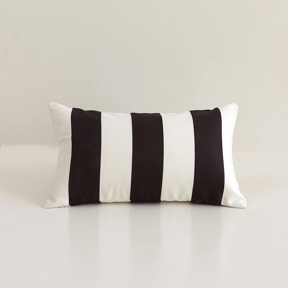 Stripe throw pillow cover by fancy & stacy home decor