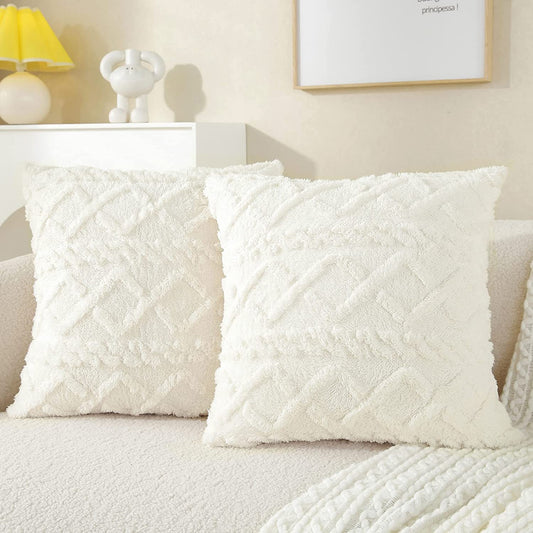 18x18 2-piece pillow cover set by fancy & stacy