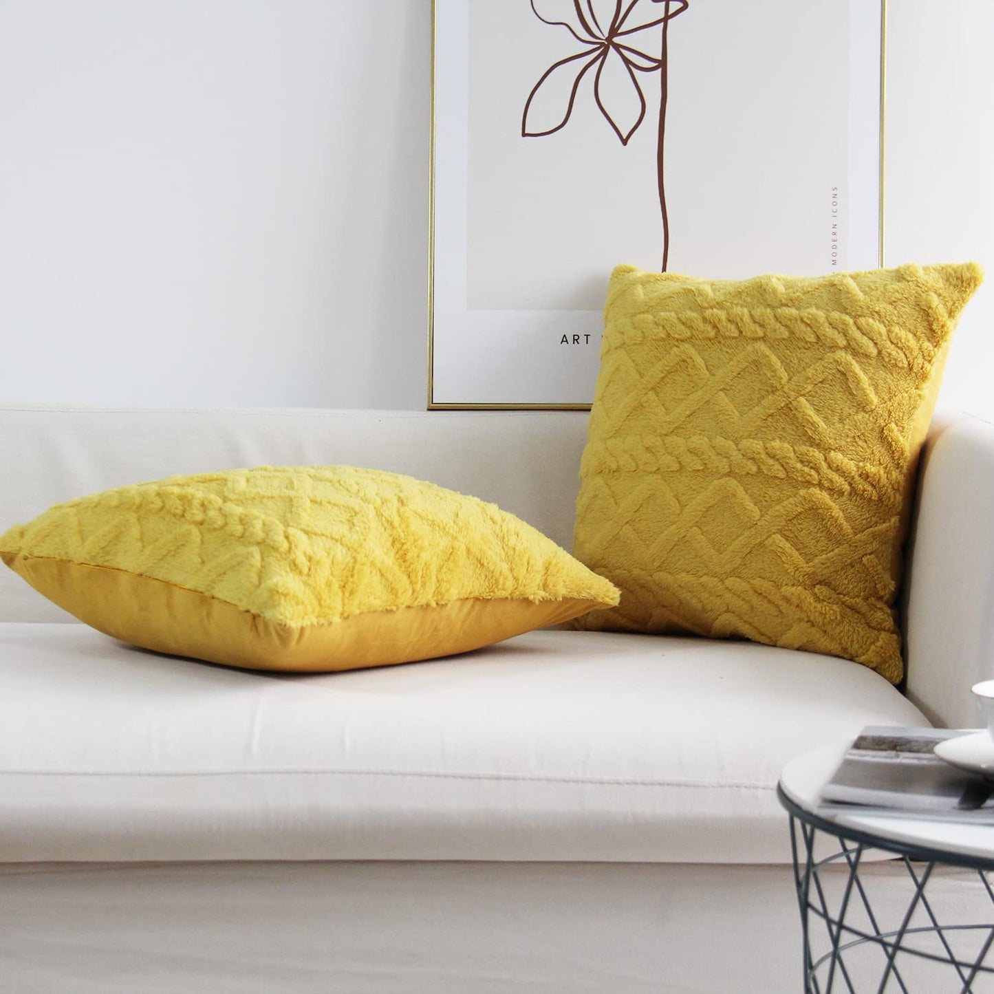 Fur throw pillow cover by fancy & stacy home decor