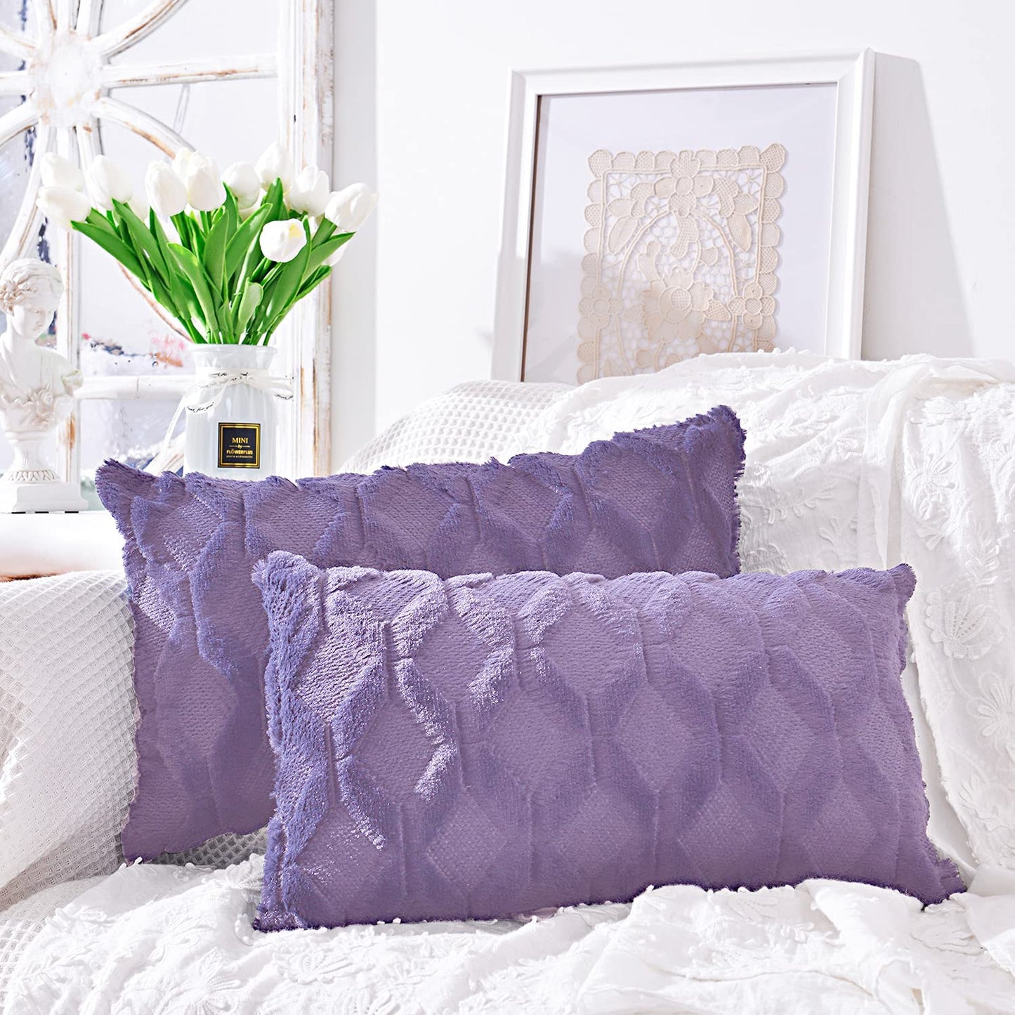 2-piece pillow cover set by fancy & stacy