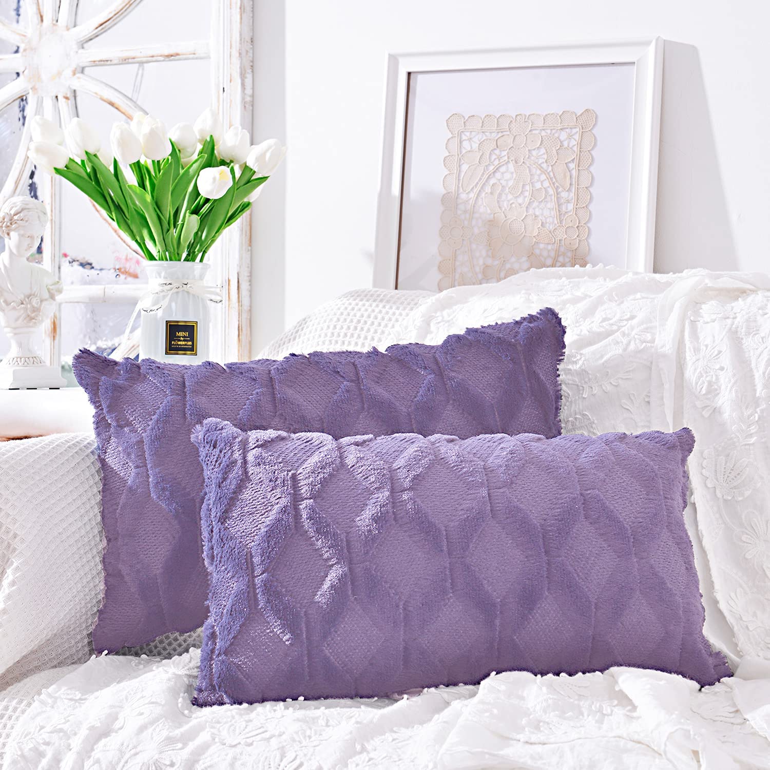 2-piece pillow cover set by fancy & stacy