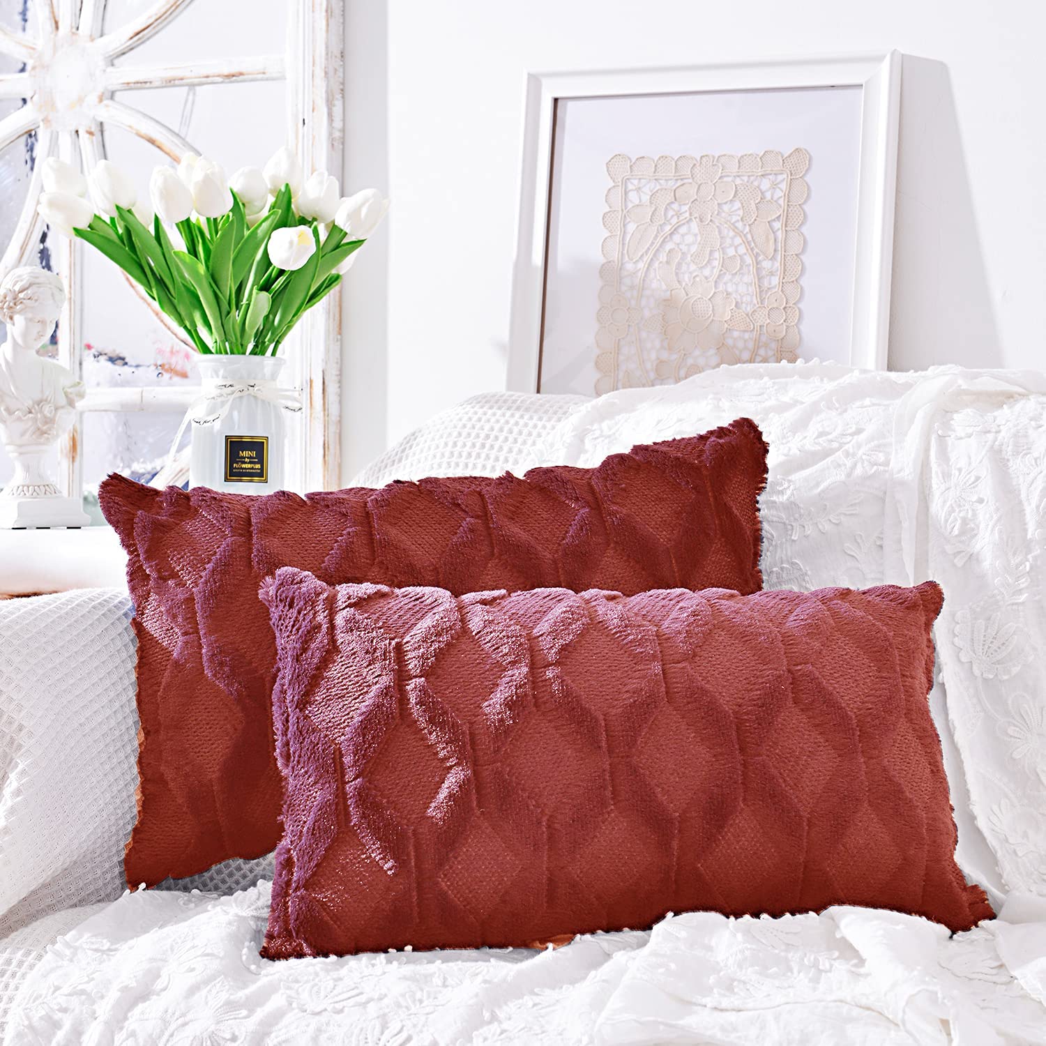 2-piece pillow cover set by fancy & stacy