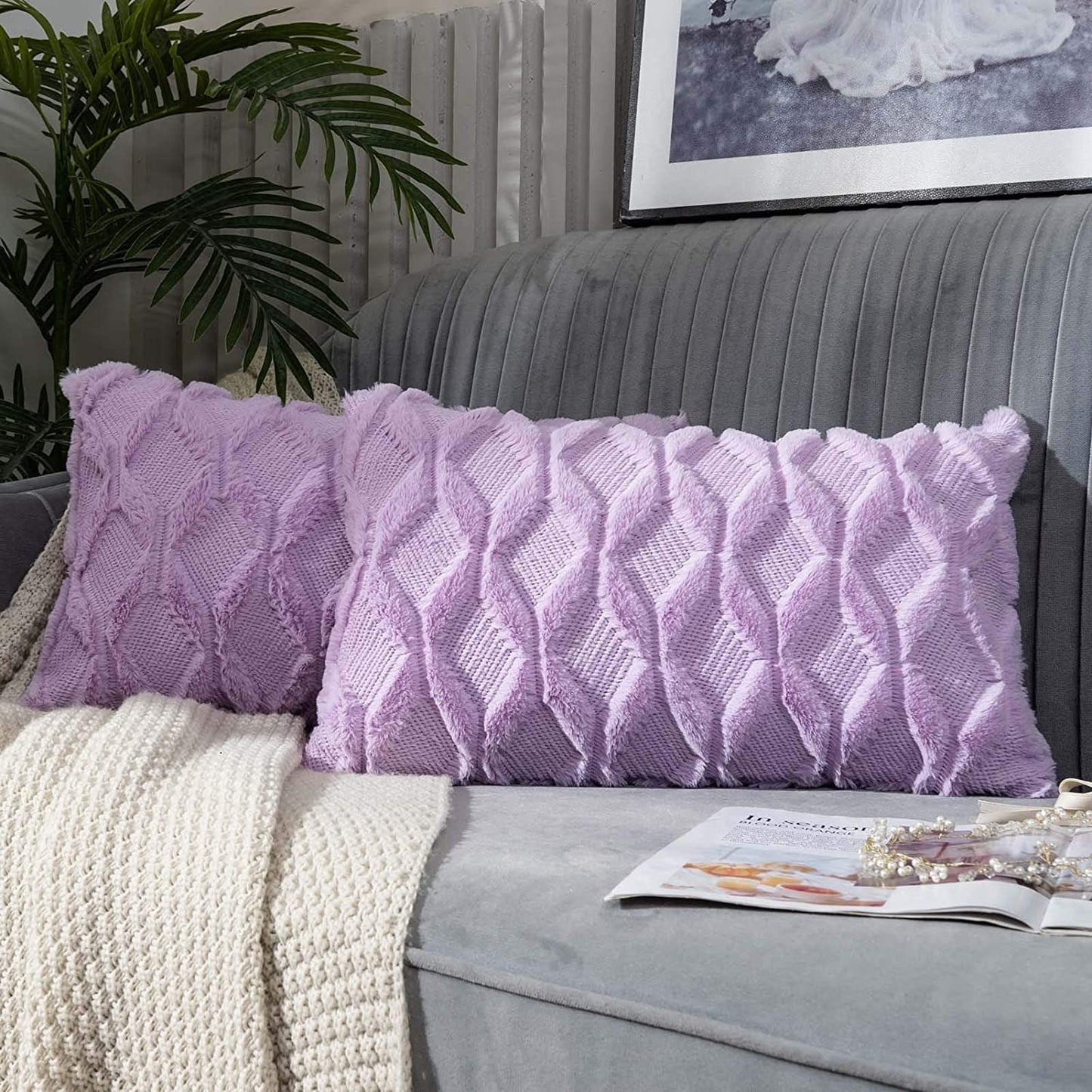 2-piece pillow cover set by fancy & stacy