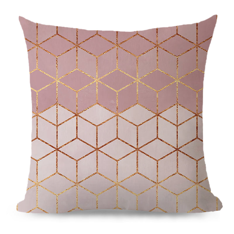 Tan decorative throw pillow by fancy & stacy
