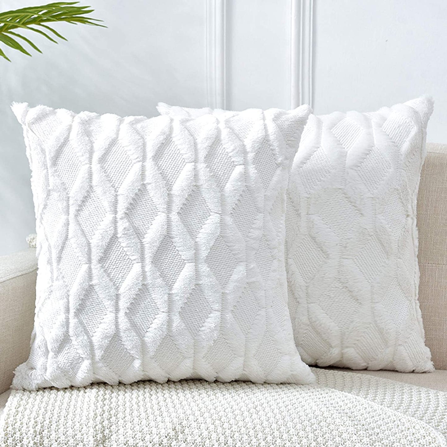 Decorative throw pillow by fancy & stacy